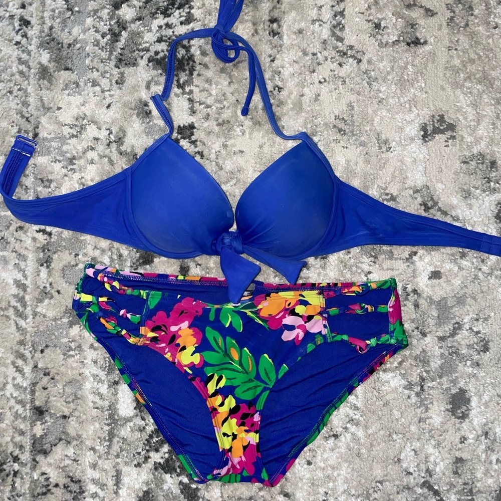 Aerie Underwire Bikini Matching Set Small 34B